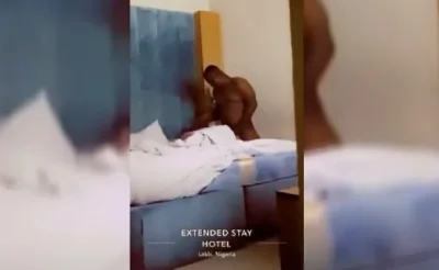 Man Dealing With Hookup Girl in Lekki Hotel