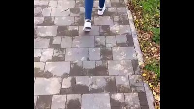 Stranger was caught on my ass and fucked me hard and Bonus