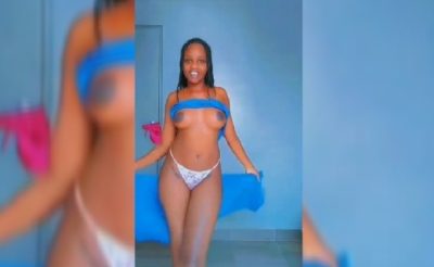 Phiona from Kampala Showing Off Her Breasts