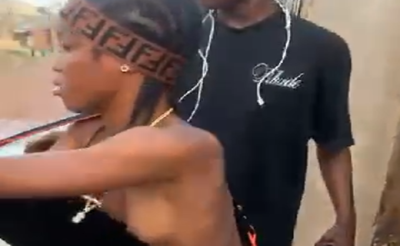 Edo’s Angela Is Nude During a Battle