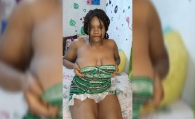 Lystra Taking off clothes With Camera Filming