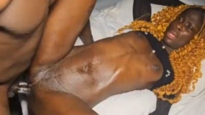 Raw Fuck Petite Ebony Creampie