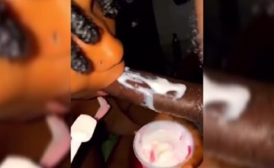 Savouring His Dick’s Ice Cream