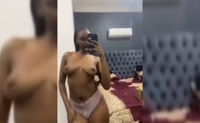 Topless Private Video of Queeneth