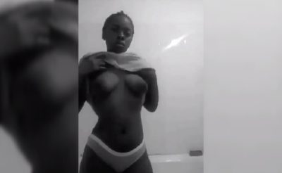Beautiful Topless Teen in Leaked Private Video