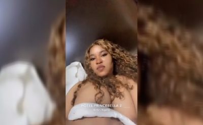 Big Breasted Escort Babe Mirabella’s Nude Boobs