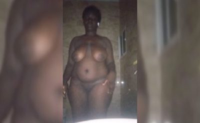 Ghanaian Lady Sharon Completely Nude