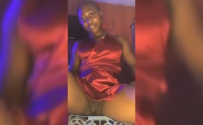 Tamara showing off her punani