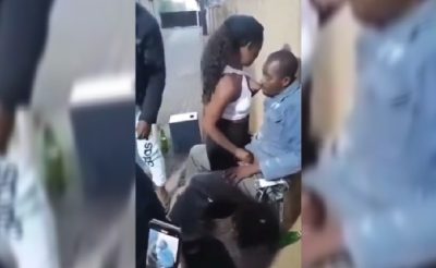 Video of a Ugandan Man Having Fun with a Prostitute