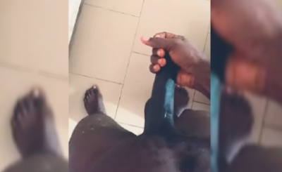 A Ghanaian Sent a Video of his Black Dick