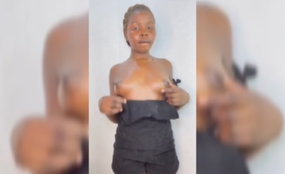 Fatima Exposing Her Tiny Tits